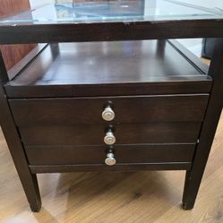 Lamp And Table  Set- Lamp, Square & Round Table