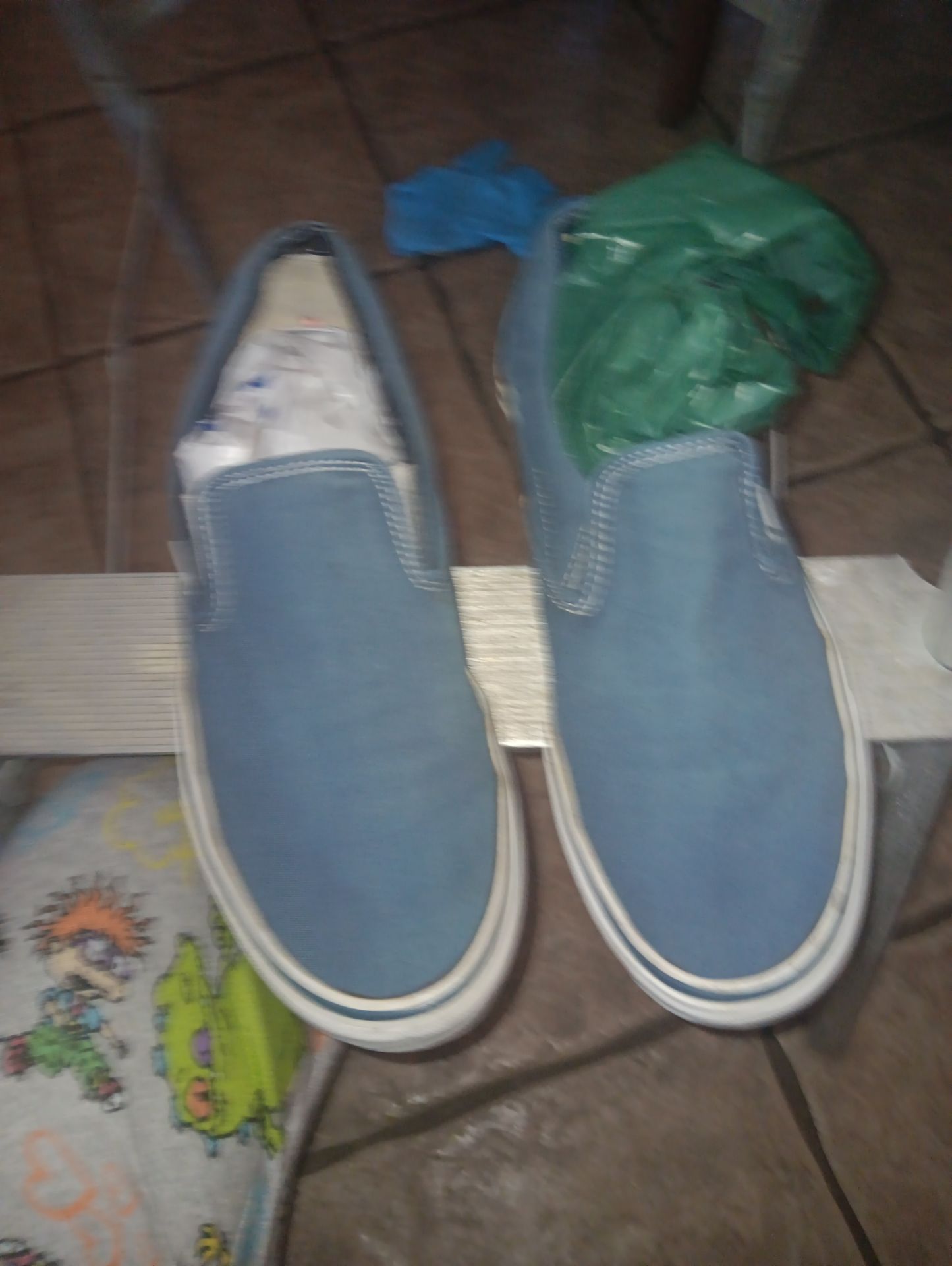 Blue vans