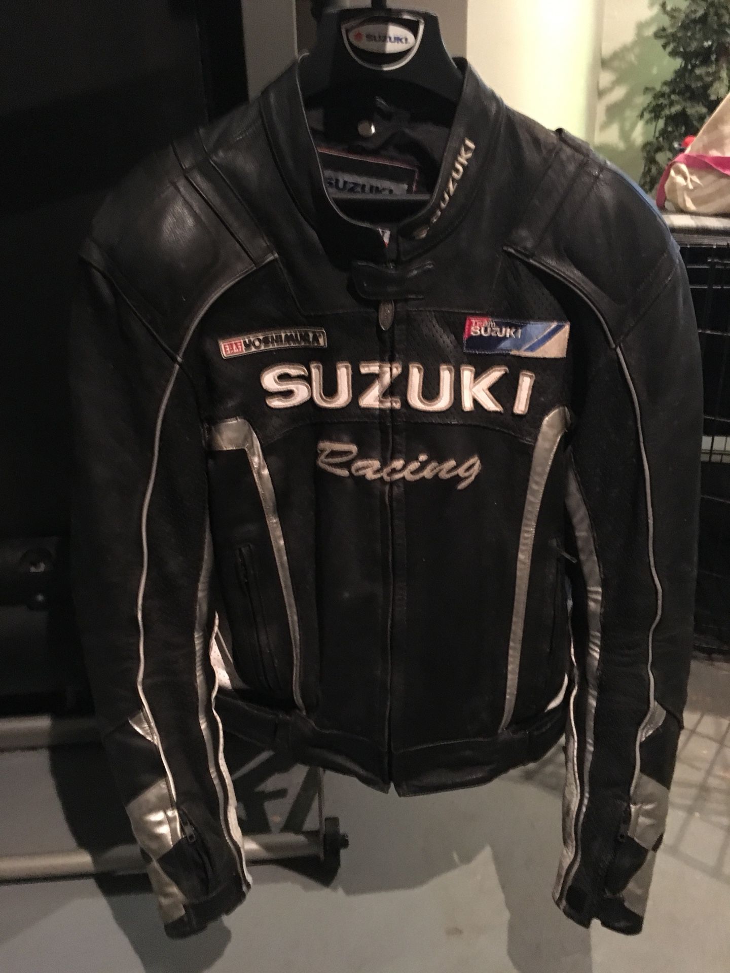 Suzuki racing leather jacket