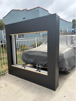 Free bed frame and drawers