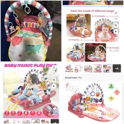 tummy time piano play mat