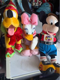 Disney plushies