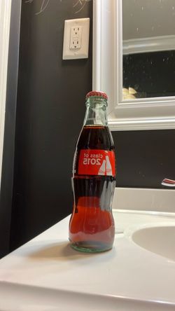 unsealed 2015 Coca-Cola bottle