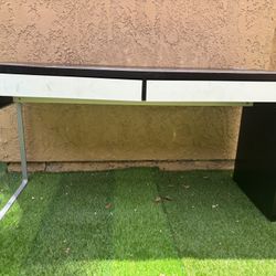 Computer Desk With 2 Working Drawers 