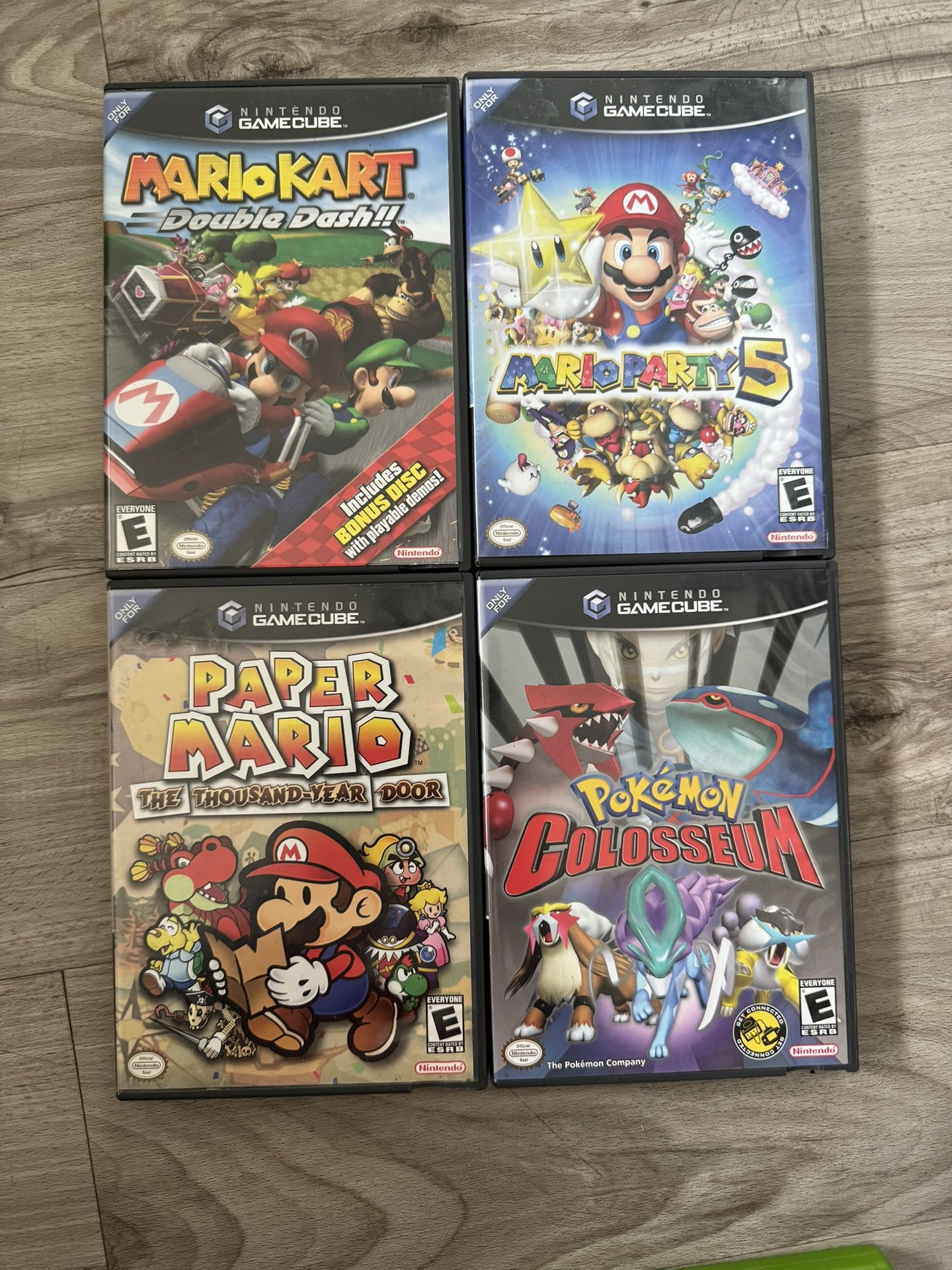 Mario/ Pokemon GameCube Games