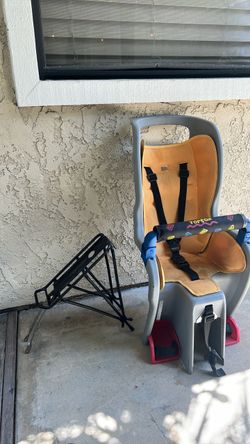 Topeak bike rack &  bike seat
