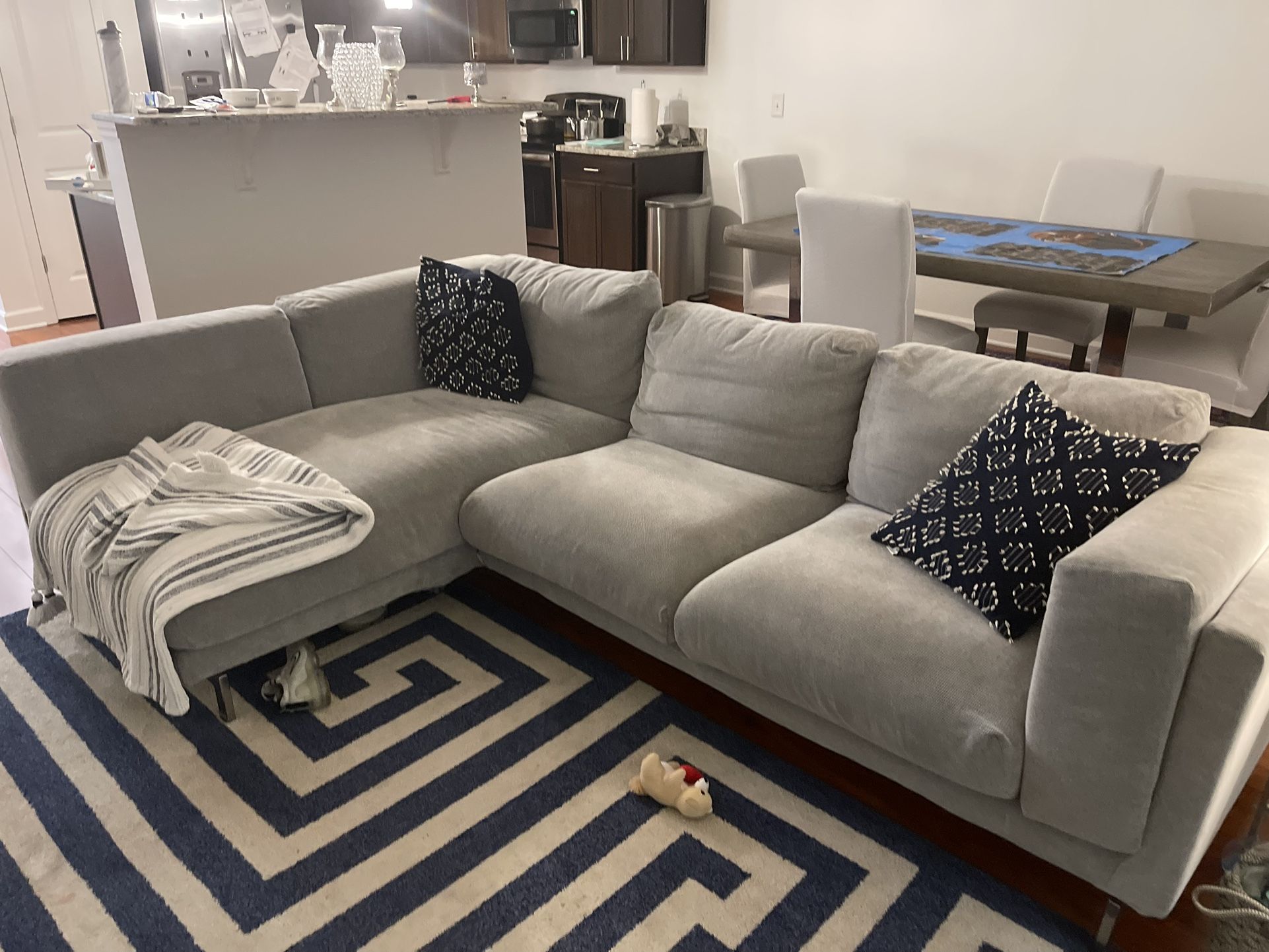 IKEA Nockeby Sectional w/ 2 Covers
