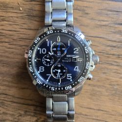 Men's Chronograph Solar Excelsior Two-Tone Stainless Steel Bracelet Watch 43mm