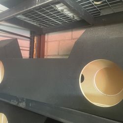 2019-2024 Dodge Ram Crew Cab Ported Sub Box Speaker Box Car Audio
