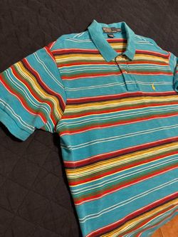$25-Polo Ralph Lauren Striped Polo Shirt XXL
