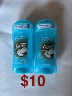 Secret Clear Gel Deodorant Set