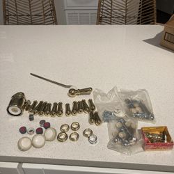 Gold Shower, tub and toliet hardwares-40 count