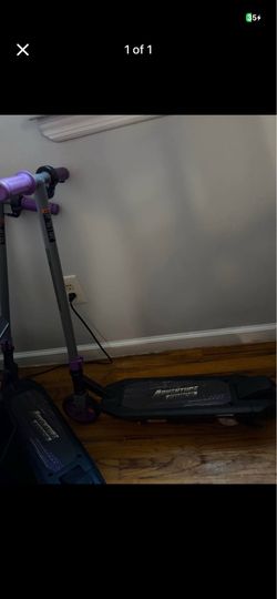 Two kids electric scooters