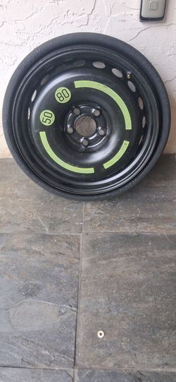 R171 05-11 Mercedes SLK Class 17" Emergency Spare Tire Wheel 145/70-17 W1125