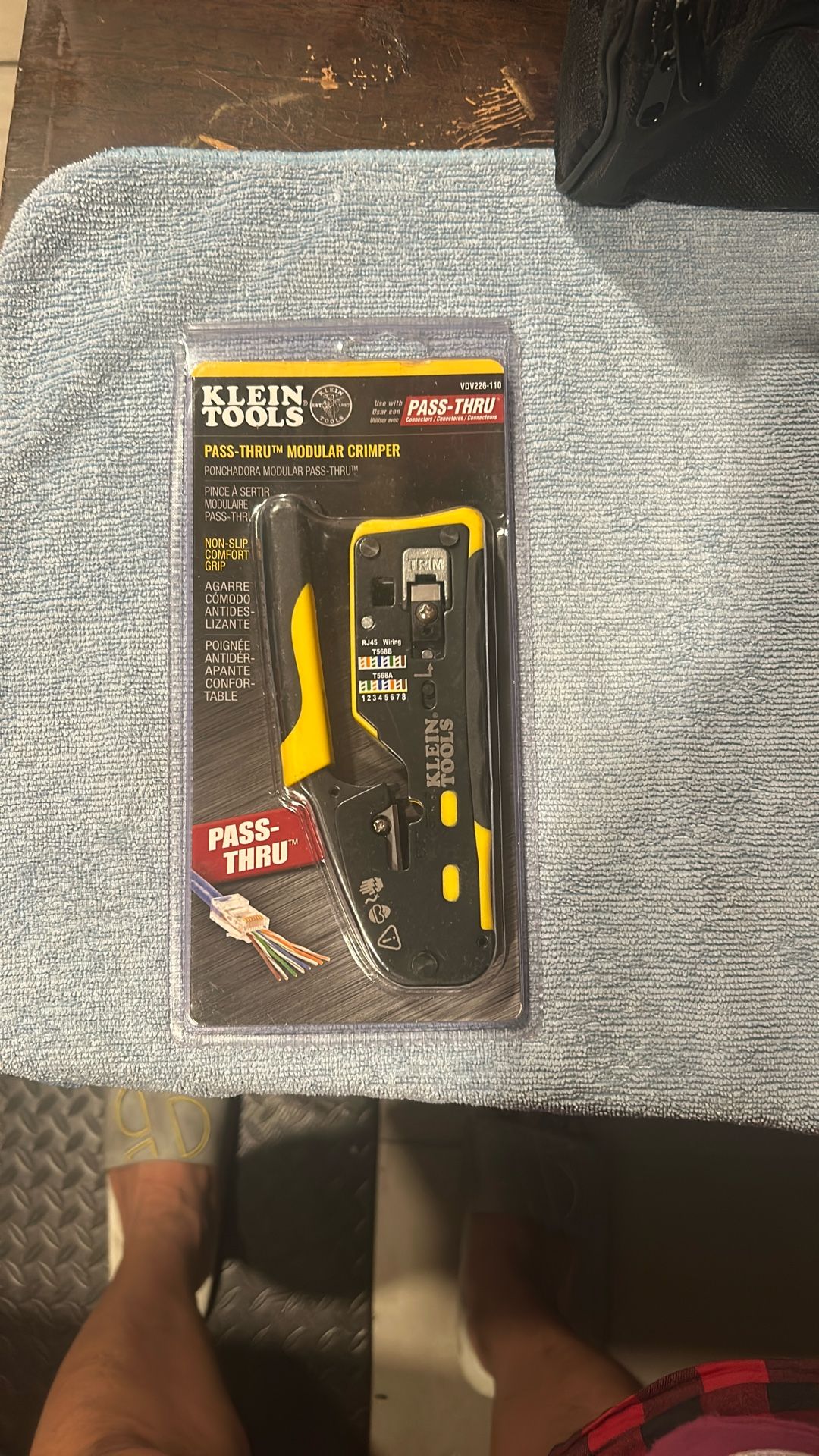 Klein Tools Pass THRU Modular Crimper