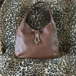 Dooney Bourke Bag Pebble Leather Tan