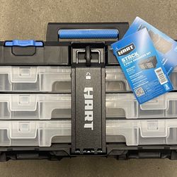 HART Stack System 3 Case Organizer for Parts and Tools, Integrates with the  HART Modular Storage System New 