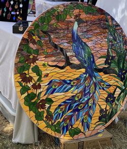    Handmade by seller. Stained  glass