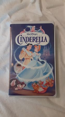 Classic Disney Masterpiece Collection VHS Clamshell Cinderella