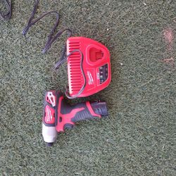 Milwaukee M12 Impact With 3.0 Battery And Charger $60