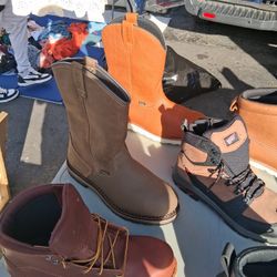 RED WING WORK BOOTS AND SHOES