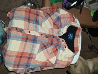 George Flannel Plaid Shirt Fleece Lined