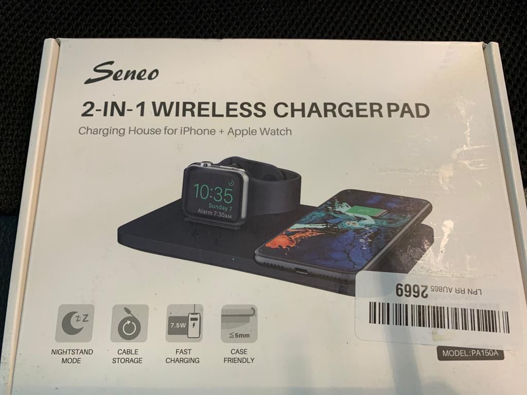 Seneo wireless charge 2 in 1