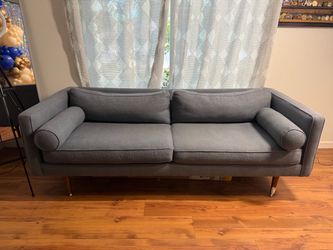 West Elm 80 inch Couch