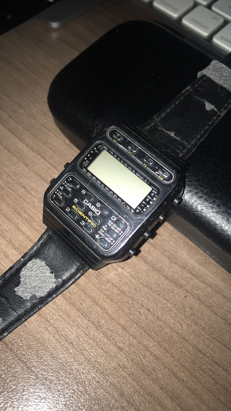 1983 Casio CFX-20 Scientific Calculator Watch