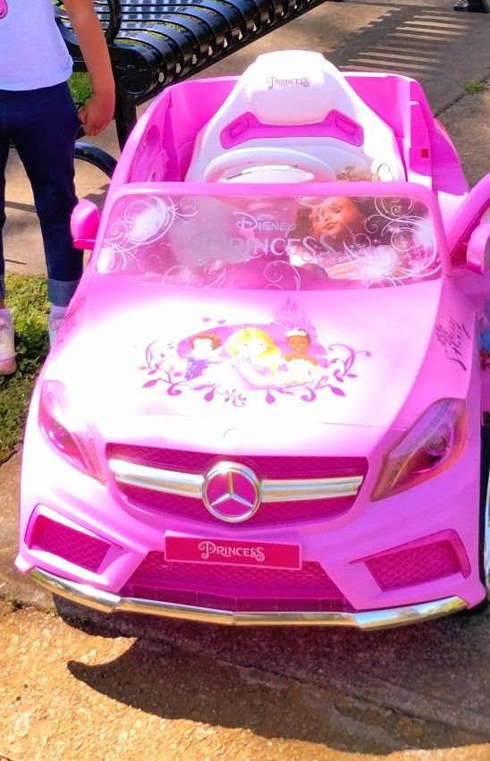 A Princess Car With A Charger