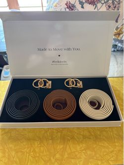 Leather Bella Belts Trio Bundle