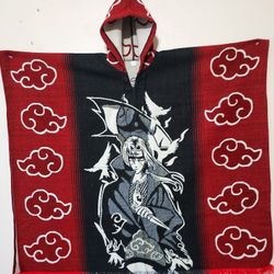 Naruto Hooded Poncho 