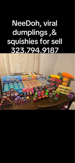 Needoh , Viral dumplings , & squishy toys