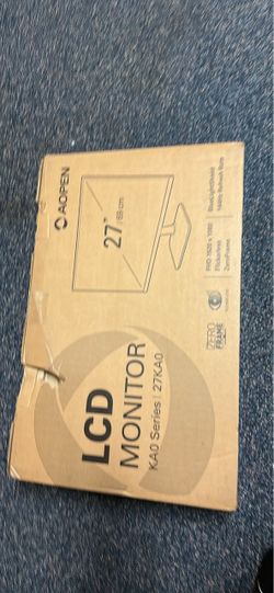Aopen 27" LCD Monitor KA0 Series 27KA0