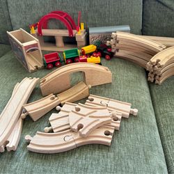Vintage Brio Train Set