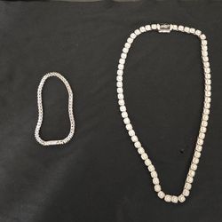 Micro Clustered Tenis Chain