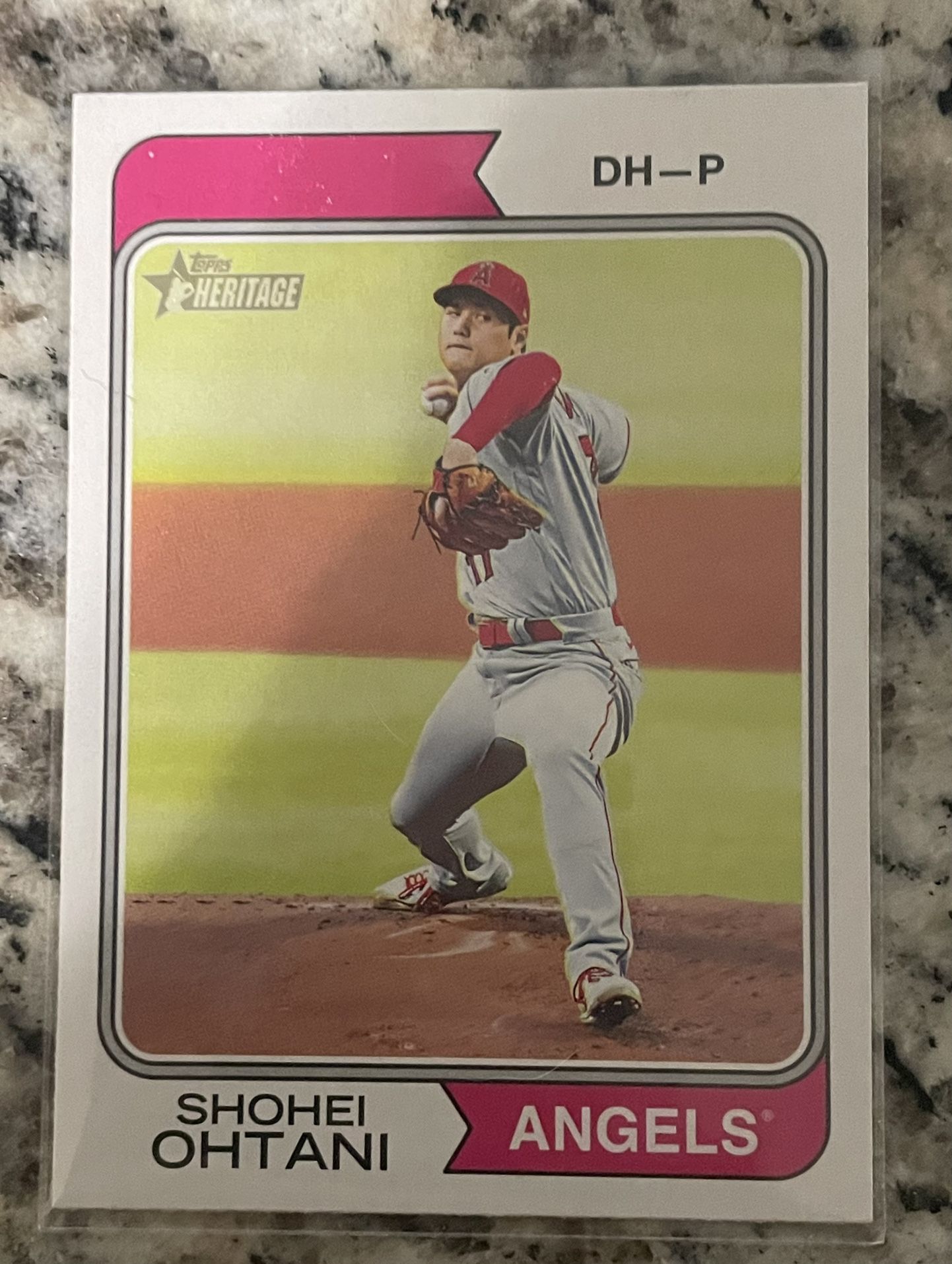Shohei Ohtani 2023 Topps Heritage Card #20