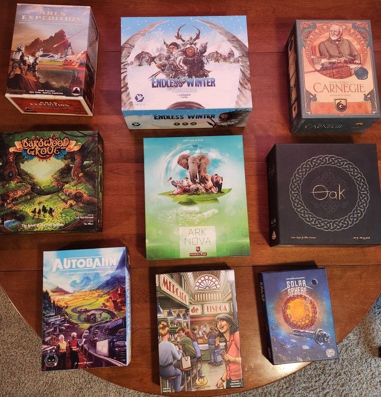 KS Deluxe Board Games - Ark Nova, Endless Winter, +