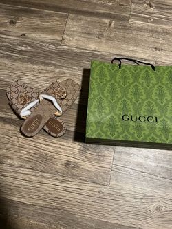 Brown Gucci Slides Sizes 40 and 42 - 9.5 and 12 US