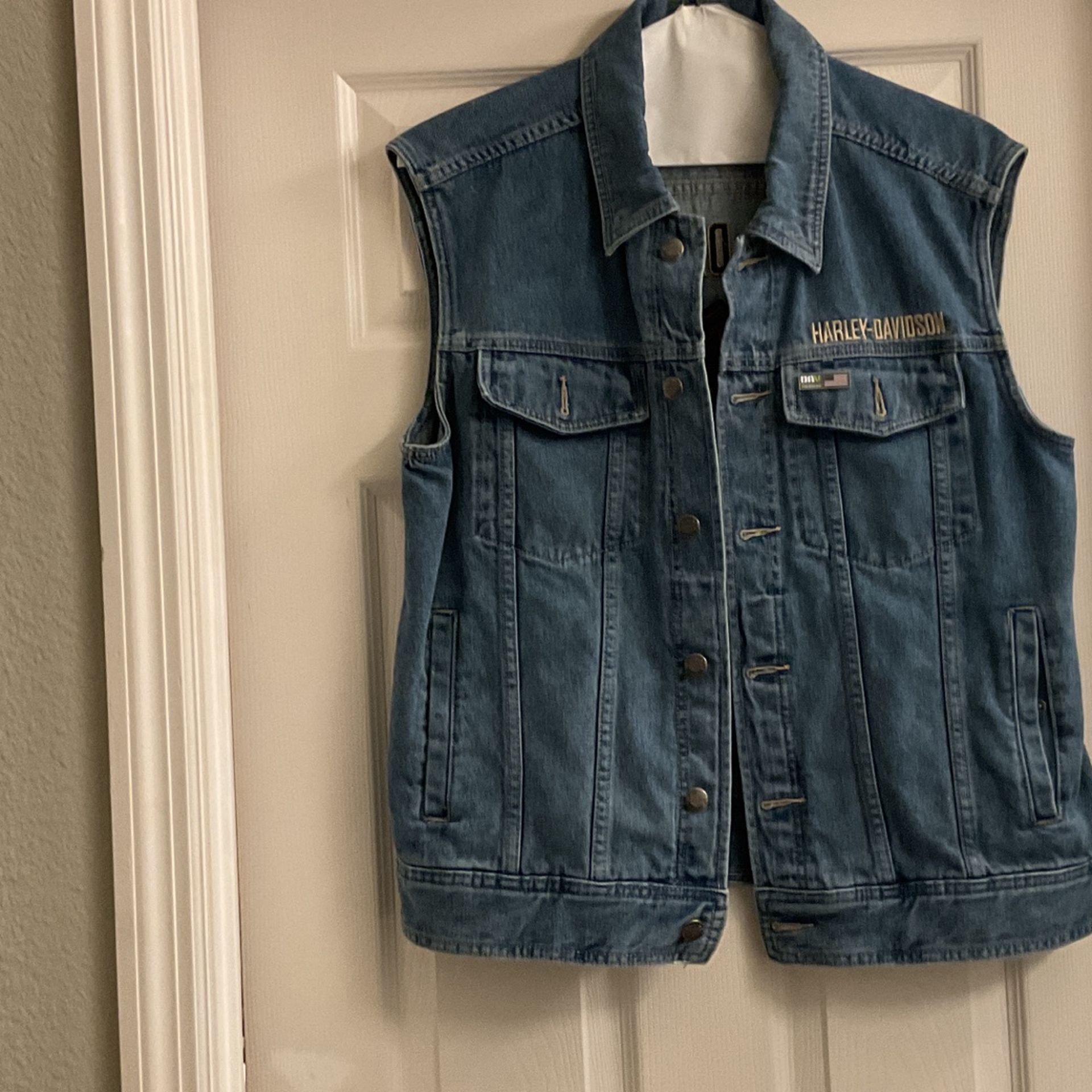 Harley Davidson Denim Vest