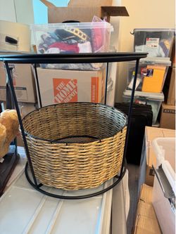 storage end table