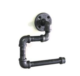 Iron Pipe Hand Towel Holder - Modern Farmhouse