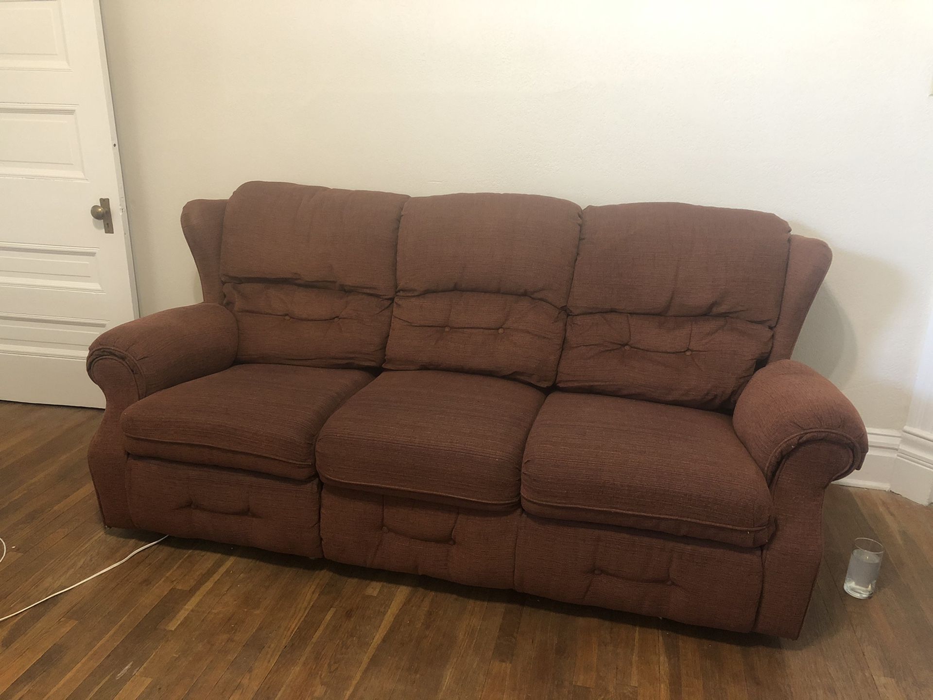 Free couch! Must be picked up