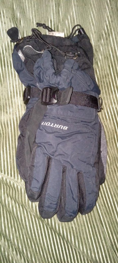 Pair Of Size Large Original Burton Snowboard/ski Tall Gloves