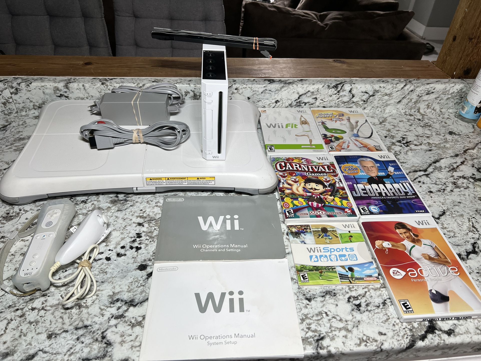 Nintendo Wii bundle with Wii sports