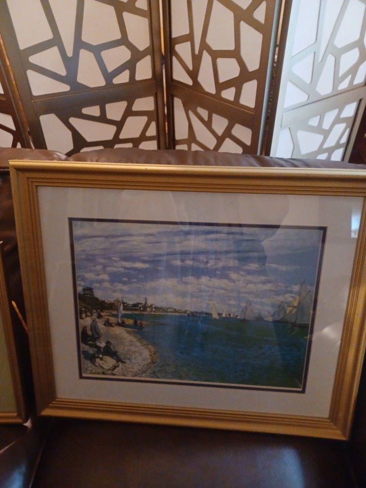 Replica PAINTING Of CLAUDE MONET WITH CLASSY FRAME