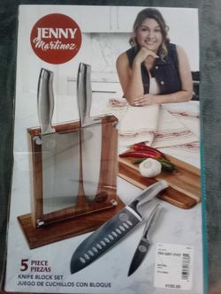 Jenny Martinez 5-Piece Knife Block Set