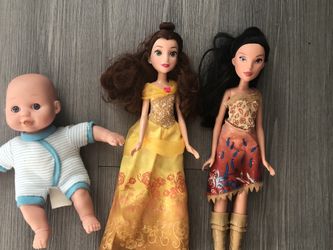 three dolls, all for $ 10