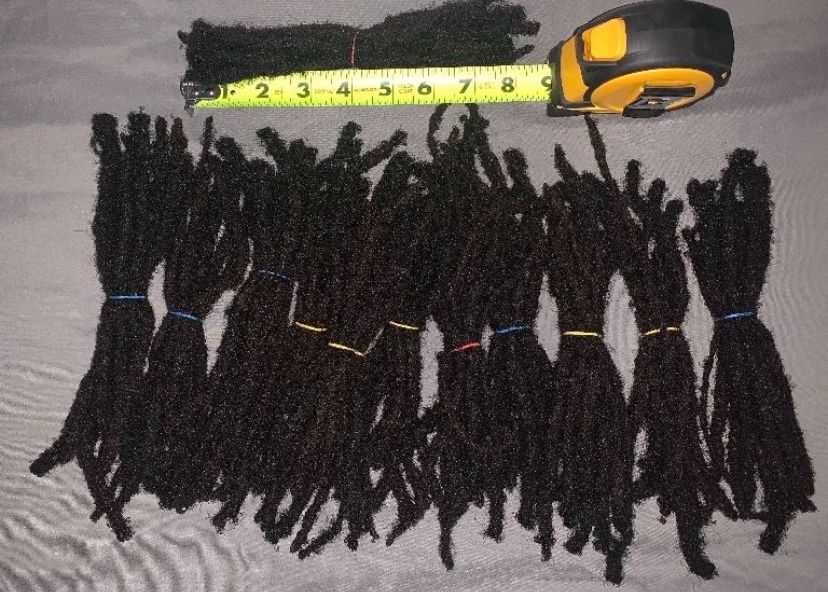 Loc Extensions 8” (Human Hair)
