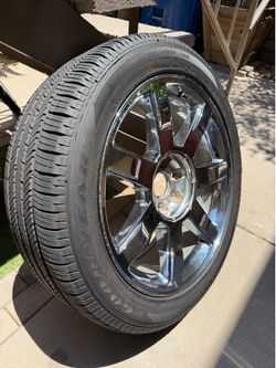Cadillac Escalade OEM 22” Wheels & Tires - 285/45/22